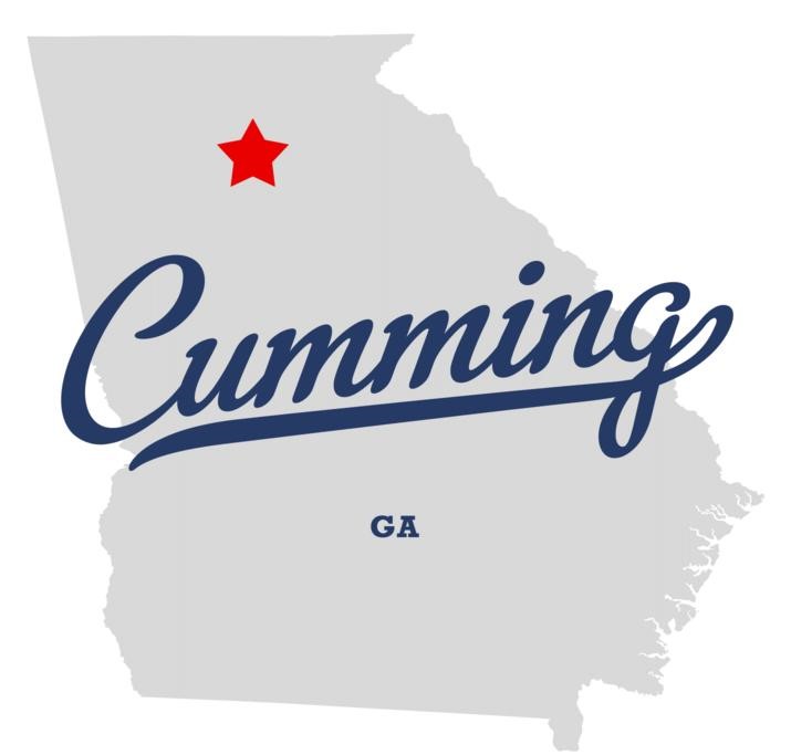 map of cumming ga